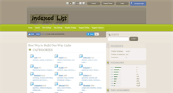 Desktop Screenshot of indexedlist.com